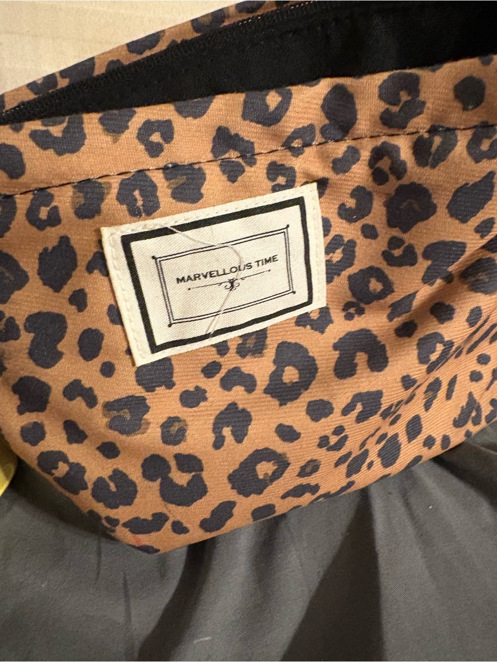 Leopard Print Women’s Tote Bag in Brown